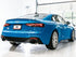 AWE Tuning Audi B9.5 RS5 Sportback Non-Resonated Touring Edition Exhaust - RS-Style Diamond Blk Tips - Striker Modified