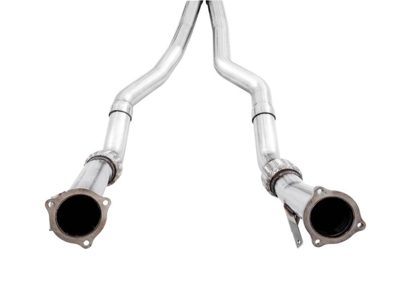 AWE Tuning Audi B9.5 RS5 Sportback Non-Resonated Touring Edition Exhaust - RS-Style Diamond Blk Tips - Striker Modified