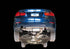 AWE Tuning BMW F30 320i Touring Exhaust w/Performance Mid Pipe - Diamond Black Tip (90mm) - Striker Modified