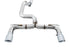 AWE Tuning Ford Focus RS Track Edition Cat-back Exhaust - Chrome Silver Tips - Striker Modified