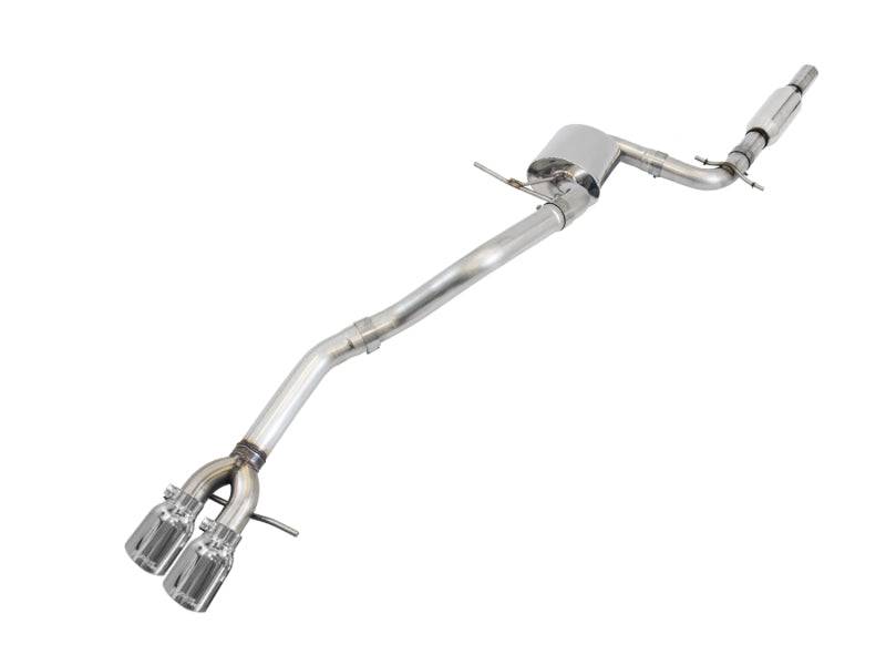 AWE Tuning Mk5 Jetta Mk6 Sportwagen 2.5L Track Edition Exhaust - Polished Silver Tips - Striker Modified
