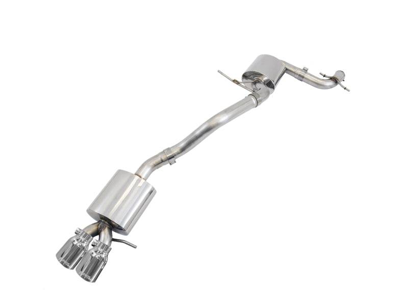 AWE Tuning Mk6 GLI 2.0T - Mk6 Jetta 1.8T Touring Edition Exhaust - Polished Silver Tips - Striker Modified