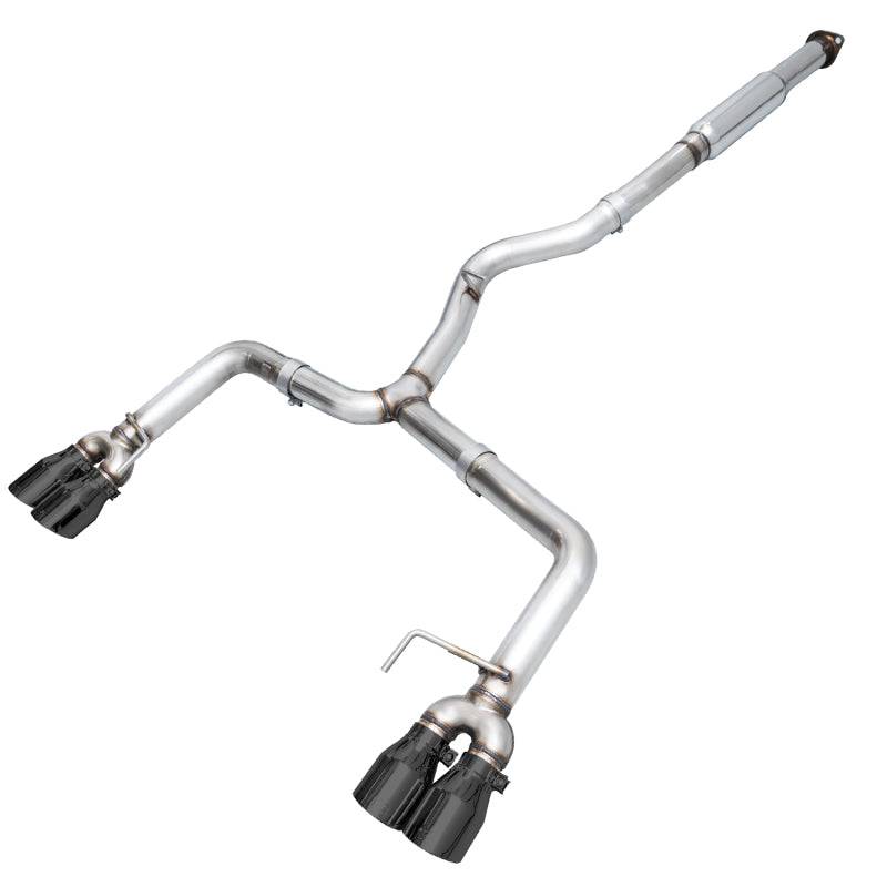 AWE Tuning Subaru WRX/STI VA/GV Sedan Track Edition Exhaust - Diamond Black Tips (102mm) - Striker Modified