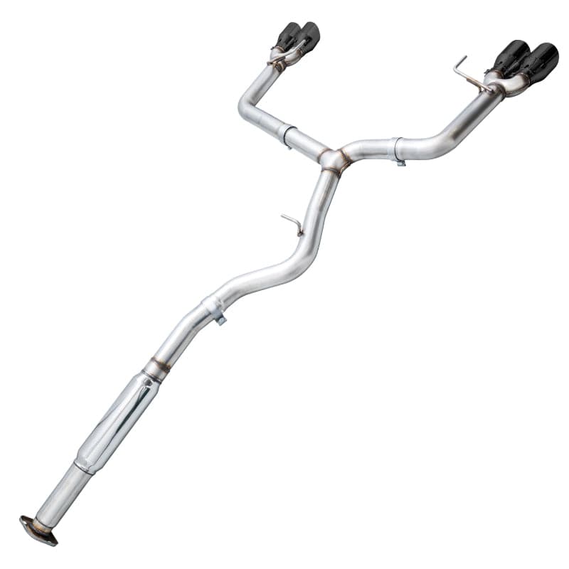 AWE Tuning Subaru WRX/STI VA/GV Sedan Track Edition Exhaust - Diamond Black Tips (102mm) - Striker Modified