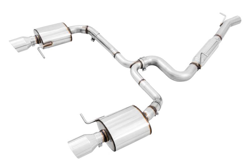 AWE Tuning VW MK7 Golf Alltrack/Sportwagen 4Motion Touring Edition Exhaust - Polished Silver Tips - Striker Modified