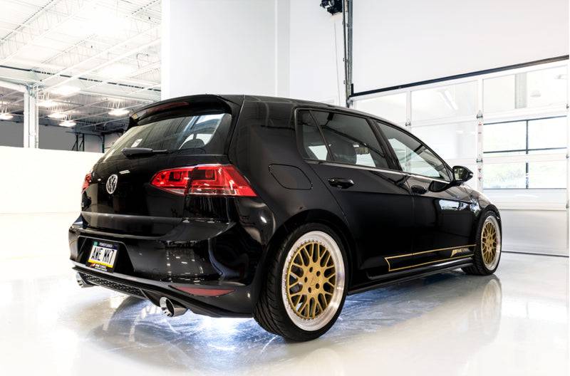 AWE Tuning VW MK7 GTI Touring Edition Exhaust - Chrome Silver Tips - Striker Modified
