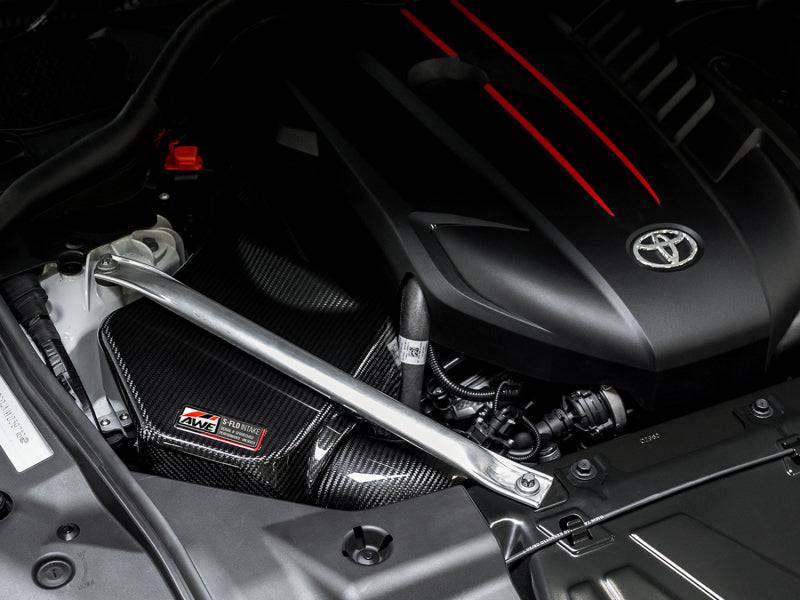 AWE Tuning 2020+ Toyota GR Supra S-FLO Carbon Intake Lid - Striker Modified