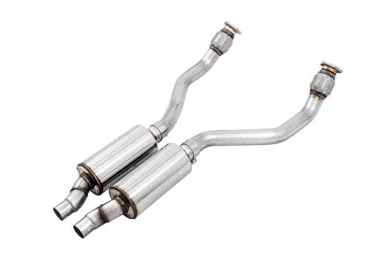 AWE Tuning Audi B8 / C7 3.0T Resonated Downpipes for S4 / S5 / A6 / A7 - Striker Modified