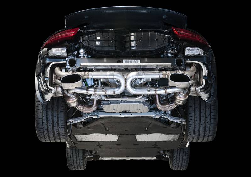 AWE Tuning 991 Carrera Performance Exhaust - Use Stock Tips - Striker Modified