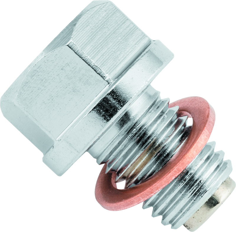 BikeMaster Magnetic Oil Drain Plug 12mm - Stainless - Striker Modified