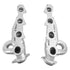BBK 19-23 Dodge Ram 1500 5.7L (Ex. MegaCab) Shorty Tuned Exhaust Headers - 1-3/4in Silver Ceramic - Striker Modified