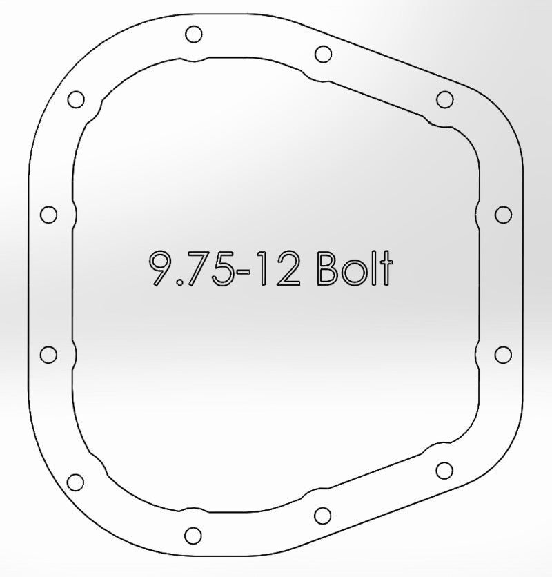 aFe Power Rear Differential Cover (Machined) 12 Bolt 9.75in 11-13 Ford F-150 EcoBoost V6 3.5L (TT) - Striker Modified