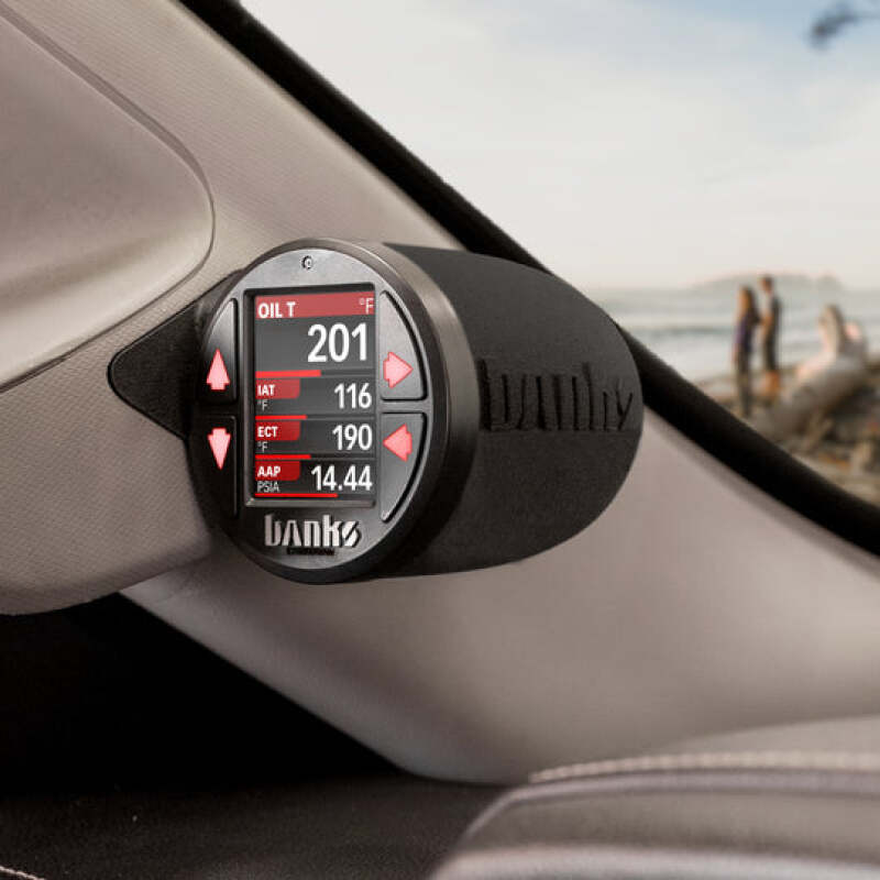 Banks Power 15-19 Chevy/GMC 2500/3500 iDash Stealth Pod Mount - Single Gauge - Striker Modified