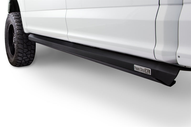 AMP Research 2007-2013 Chevy Silverado 1500 Extended/Crew PowerStep XL - Black - Striker Modified