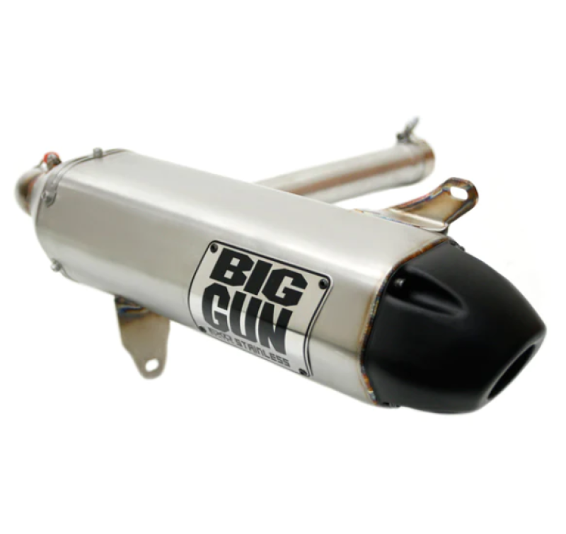 Big Gun 16-22 CAN AM RENEGADE 570/XXC EXO Stainless Slip On Exhaust - Striker Modified
