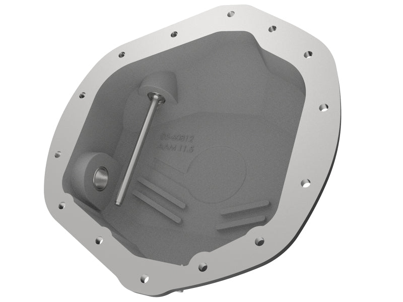 aFe Power Pro Series Rear Differential Cover Black w/ Machined Fins 14-18 Dodge Trucks 2500/3500 - Striker Modified
