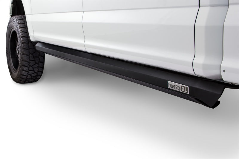 AMP Research 2007-2013 Chevy Silverado 1500 Extended/Crew PowerStep XL - Black - Striker Modified