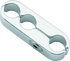 BikeMaster 3 Lines Cable Clamp - Black