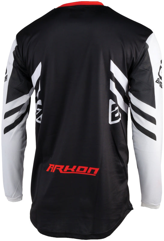 Answer 25 Arkon Nitrus Jersey Red/Black/White - Large - Striker Modified