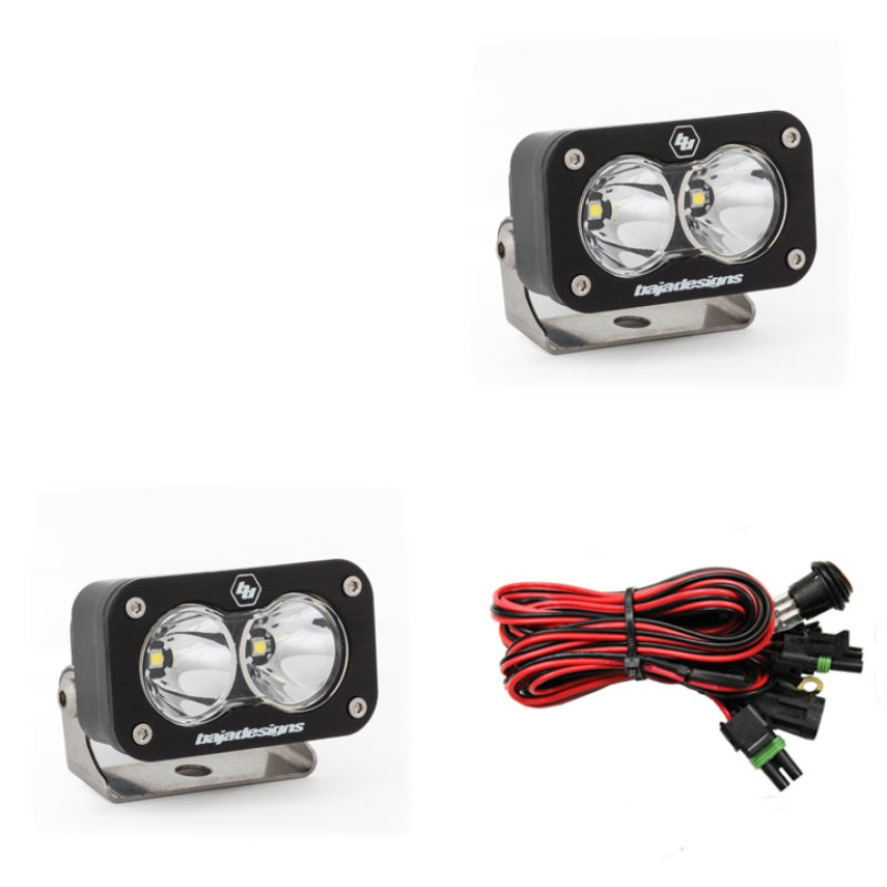 Baja Designs S2 Sport Spot Pattern LED Work Light - Clear - Striker Modified
