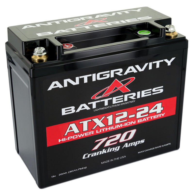 Antigravity XPS V-12 Lithium Battery - Left Side Negative Terminal - Striker Modified