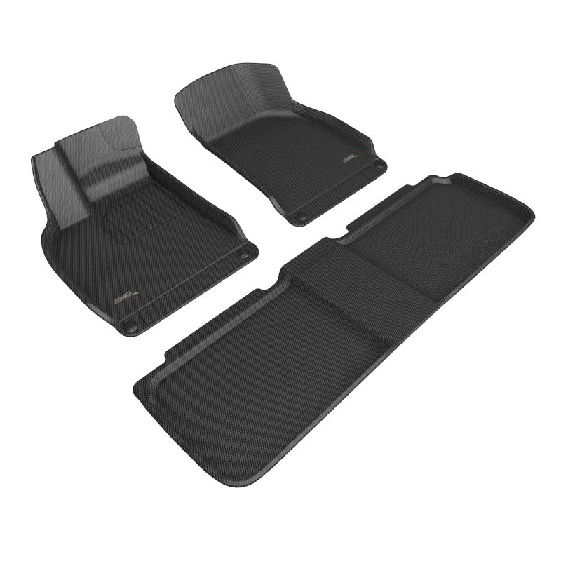 3D Maxpider 22-23 Lucid Air Kagu Floor Mat- Black R1 R2 - Striker Modified