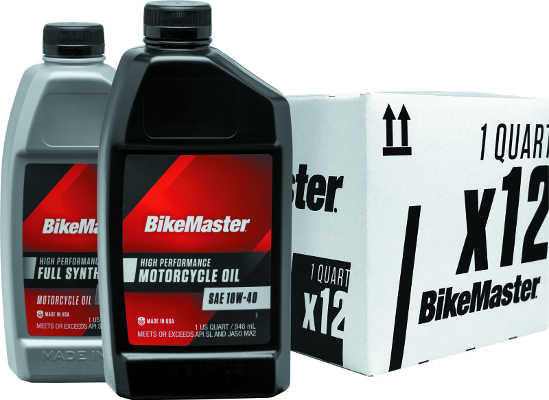 BikeMaster 10W40 Performance Oil - Quart - Striker Modified