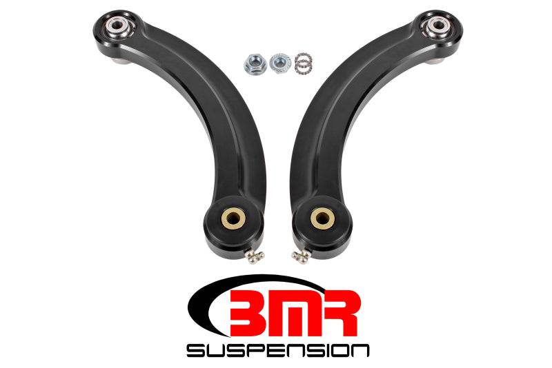 BMR 15-17 S550 Mustang Fixed Billet Aluminum Camber Link (Delrin/Bearing) - Black - Striker Modified