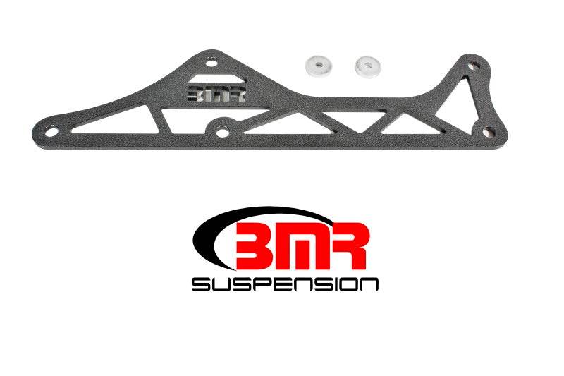 BMR 16-17 6th Gen Camaro Aluminum Driveshaft Tunnel Brace - Black Hammertone - Striker Modified