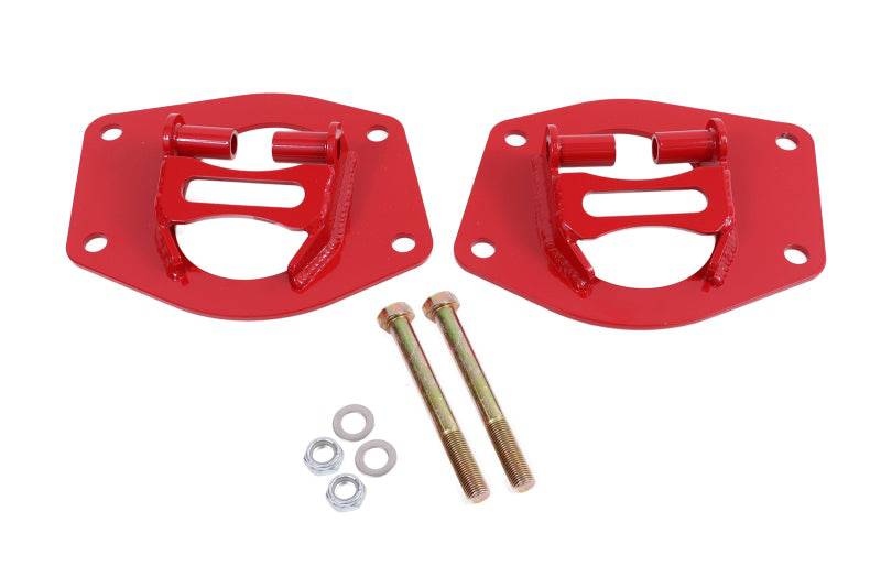 BMR 10-15 5th Gen Camaro Coilover Conversion Kit Rear Upper Mount - Red - Striker Modified