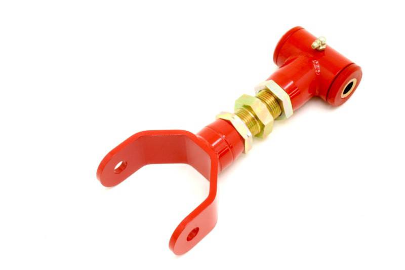 BMR 05-10 S197 Mustang Upper Control Arm On-Car Adj. (Polyurethane) - Red - Striker Modified
