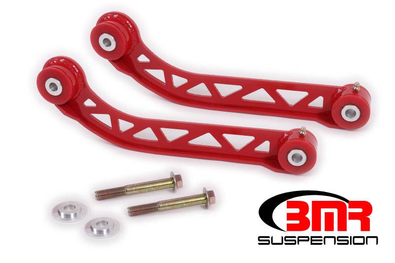 BMR 08-17 Challenger Non-Adj. Upper Control Arms (Polyurethane) - Red - Striker Modified