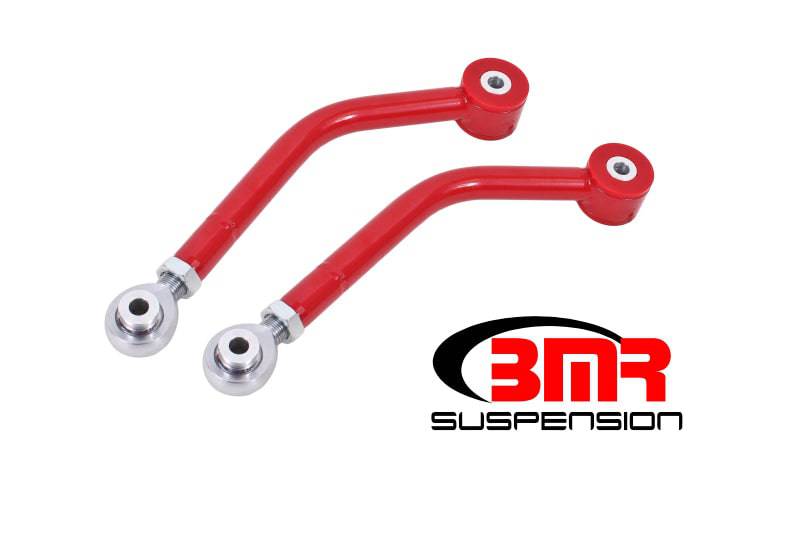 BMR 08-17 Challenger Upper Control Arms Single Adj. Rod Ends (Polyurethane) - Red - Striker Modified