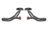 BMR 10-14 Ford Mustang Adj. Lower A-Arms Delrin/Rod End w/ 19mm STD. Ball Joint - Black Hammertone - Striker Modified