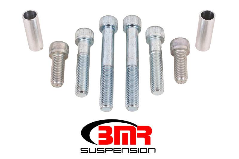 BMR 15-17 S550 Mustang Differential Hardware Upgrade Kit - Zinc plated - Striker Modified