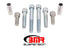 BMR 15-17 S550 Mustang Differential Hardware Upgrade Kit - Zinc plated - Striker Modified