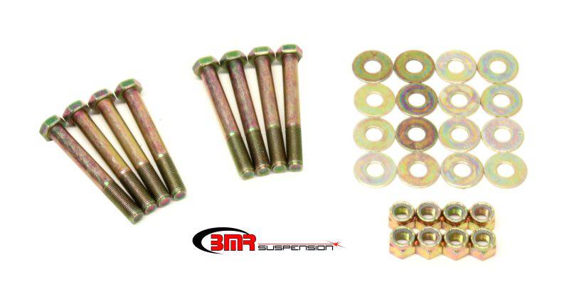 BMR 64-72 A-Body Control Arm Hardware Kit Rear Upper And Lower - Zinc plated - Striker Modified