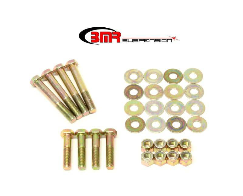BMR 70-81 2nd Gen F-Body Front Upper/Lower Control Arm Hardware Kit - Zinc plated - Striker Modified