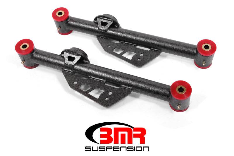 BMR 99-04 Mustang Non-Adj. Lower Control Arms (Polyurethane) - Black Hammertone - Striker Modified