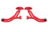 BMR Suspension 05-14 Ford Mustang Lower A-Arms - Red - Non-Adjustable - Striker Modified