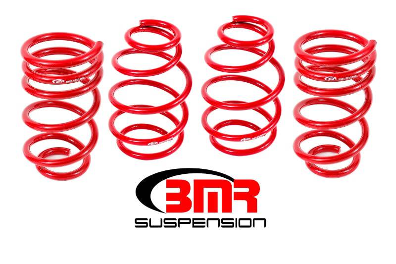 BMR 10-15 5th Gen Camaro V8 Lowering Spring Kit (Set Of 4) - Red - Striker Modified