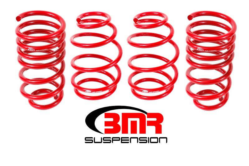 BMR 10-15 5th Gen Camaro V8 Lowering Spring Kit (Set Of 4) - Red - Striker Modified