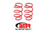 BMR 15-17 S550 Mustang Front Drag Version Lowering Springs - Red - Striker Modified