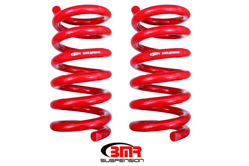 BMR 15-17 S550 Mustang Rear Handling Version Lowering Springs - Red - Striker Modified