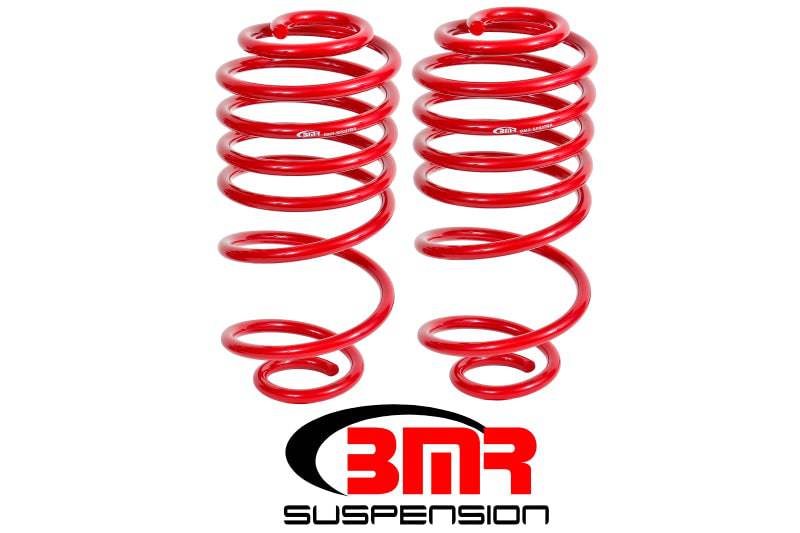 BMR 78-87 G-Body Rear Lowering Springs - Red - Striker Modified
