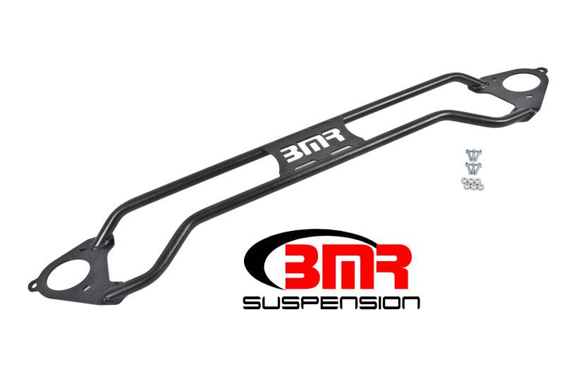 BMR 16-17 6th Gen Camaro Front Twin Tube Design Strut Tower Brace - Black Hammertone - Striker Modified