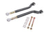 BMR 08-17 Challenger Rear On-Car Adj. Toe Rods Delrin/Rod End Combo - Black Hammertone - Striker Modified