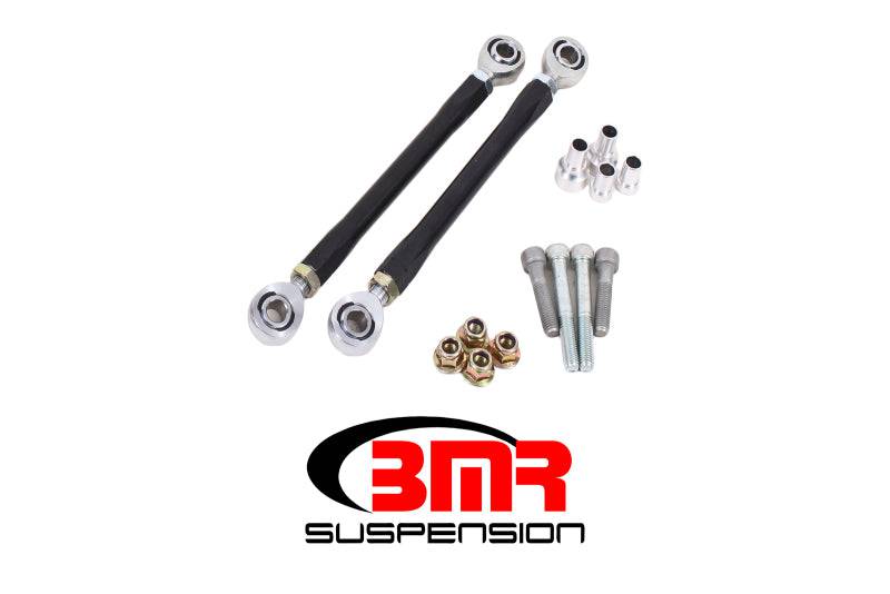 BMR 08-17 Challenger Rear Sway Bar End Link Kit - Black - Striker Modified