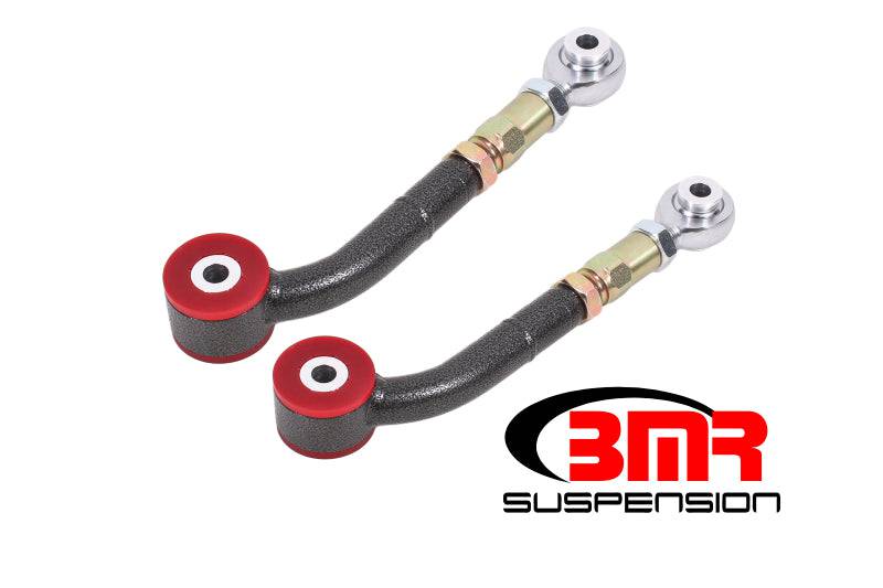 BMR 08-17 Challenger Upper Trailing Arms w/ On-Car Adj. Poly/Rod Ends - Black Hammertone - Striker Modified