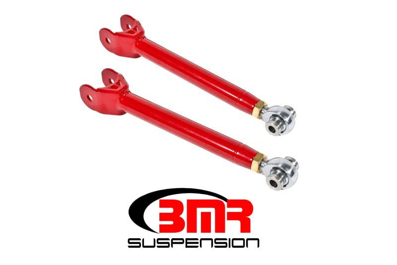 BMR 16-17 6th Gen Camaro Lower Trailing Arms w/ Single Adj. Rod Ends - Red - Striker Modified